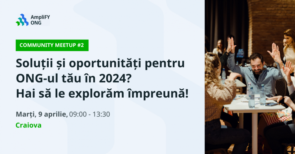 Soluții și oportunități pentru ONG-ul tău &icirc;n 2024? Hai să le explorăm &icirc;mpreună!